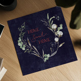 Home to Roost V by Katrina Pete. Shown as a detailed flat fine art print, highlighting archival giclee quality. Available as an archival giclee rolled canvas, fine art paper, or poster print. SKU 85173a.