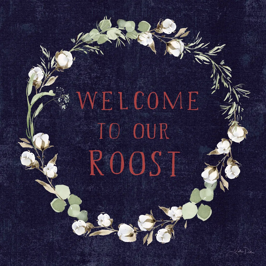 Home to Roost VI by Katrina Pete. SKU 85174a. Archival Giclee Fine art print for wall decor.