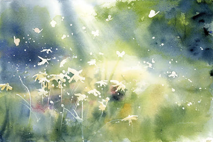 Landscape Light by Katrina Pete. SKU 65973i. Archival Giclee Fine art print for wall decor.