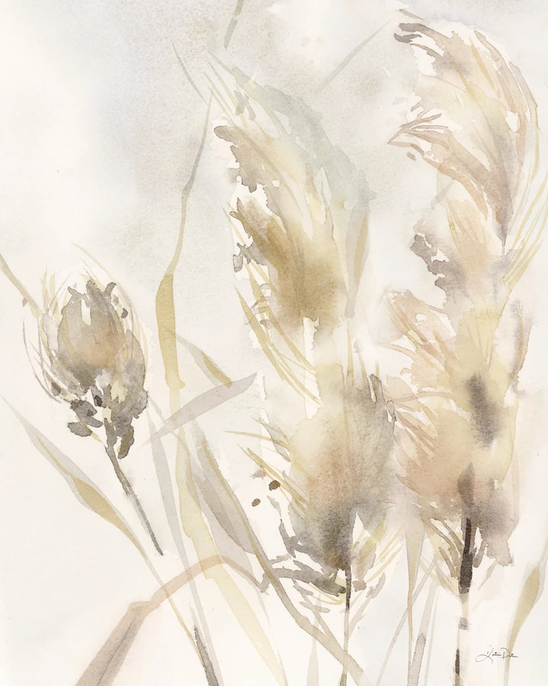 Light Pampas Grasses III by Katrina Pete