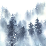 Misty Forest II by Katrina Pete. SKU 65948a. Archival Giclee Fine art print for wall decor.
