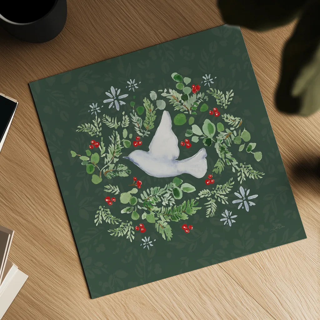 Nordic Winter IV by Katrina Pete. Shown as a detailed flat fine art print, highlighting archival giclee quality. Available as an archival giclee rolled canvas, fine art paper, or poster print. SKU 98730a.