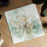 Poetic Blooming II by Katrina Pete. Shown as a detailed flat fine art print, highlighting archival giclee quality. Available as an archival giclee rolled canvas, fine art paper, or poster print. SKU 67130a.