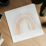 Rainbow Sweet by Katrina Pete. Shown as a detailed flat fine art print, highlighting archival giclee quality. Available as an archival giclee rolled canvas, fine art paper, or poster print. SKU 77503a.
