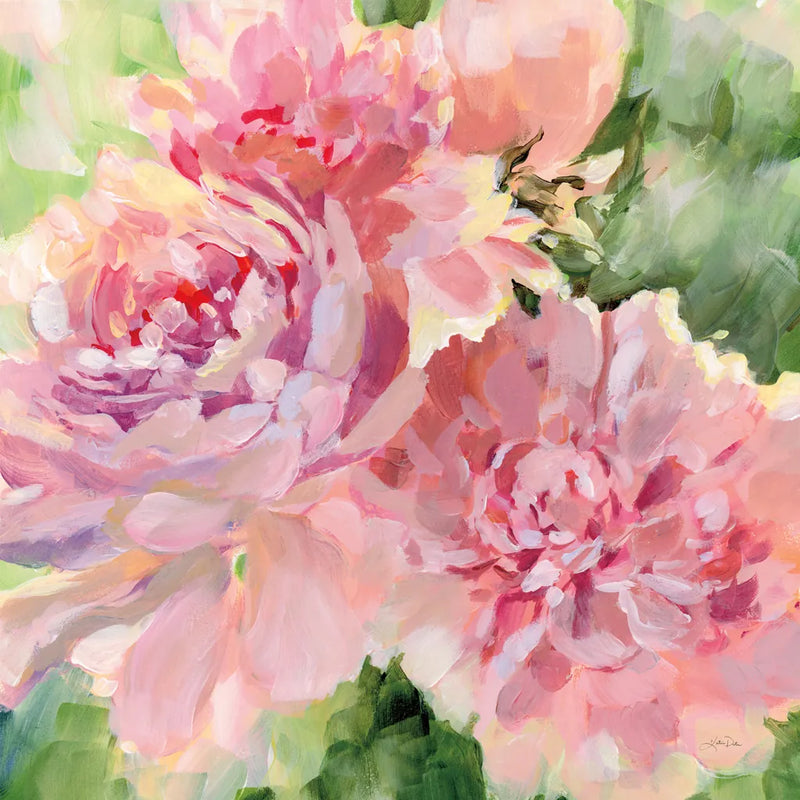 Sarahs Peony by Katrina Pete. SKU 92012a. Archival Giclee Fine art print for wall decor.