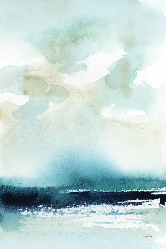 Seascape by Katrina Pete. SKU 65951h. Archival Giclee Fine art print for wall decor.