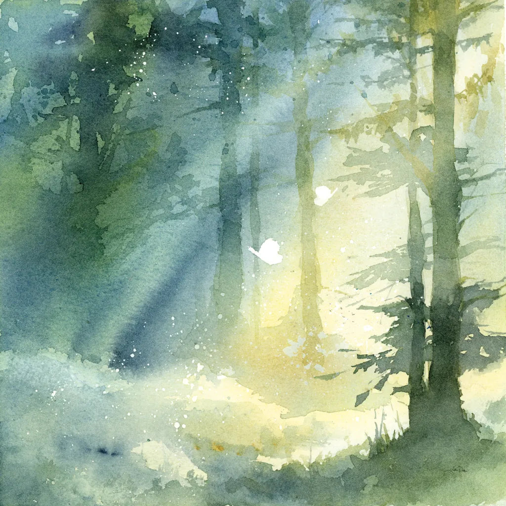 Shady Grove by Katrina Pete. SKU 65980a. Archival Giclee Fine art print for wall decor.