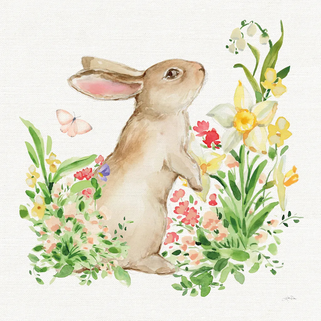 Spring Celebration I by Katrina Pete. SKU 97414a. Archival Giclee Fine art print for wall decor.