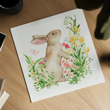 Spring Celebration I by Katrina Pete. Shown as a detailed flat fine art print, highlighting archival giclee quality. Available as an archival giclee rolled canvas, fine art paper, or poster print. SKU 97414a.