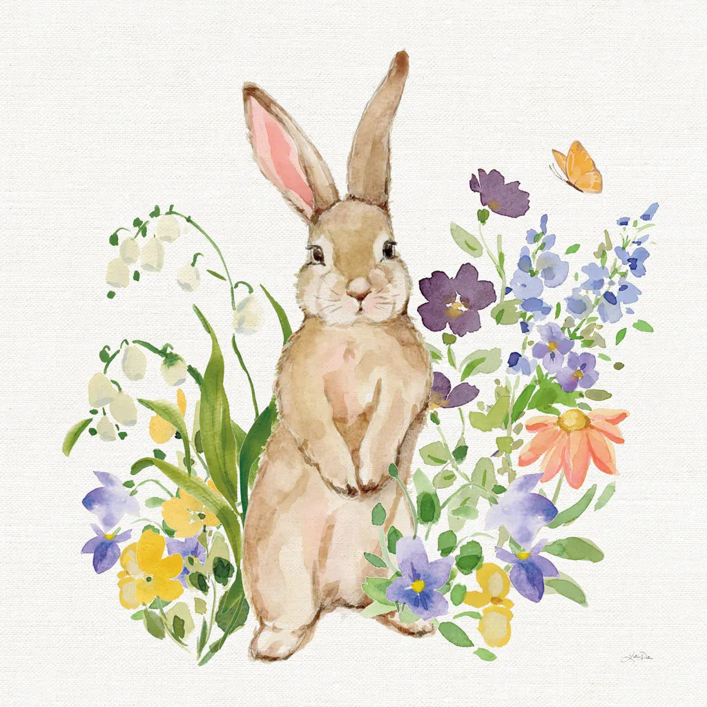 Spring Celebration II by Katrina Pete. SKU 97415a. Archival Giclee Fine art print for wall decor.