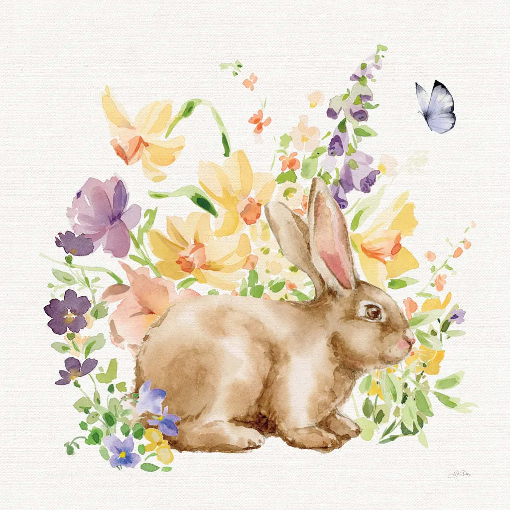 Spring Celebration III by Katrina Pete. SKU 97416a. Archival Giclee Fine art print for wall decor.