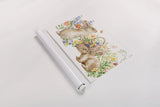 Spring Celebration V by Katrina Pete. shown as a rolled paper print. Available as archival giclee rolled canvas, fine art paper, or poster print. SKU 97418i.