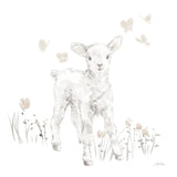 Spring Lambs I Neutral by Katrina Pete. SKU 78758a. Archival Giclee Fine art print for wall decor.