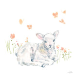Spring Lambs III by Katrina Pete. SKU 77832a. Archival Giclee Fine art print for wall decor.