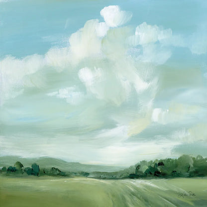Summer Clouds by Katrina Pete. SKU 73252a. Archival Giclee Fine art print for wall decor.