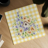 Summer Cottage III by Katrina Pete. Shown as a detailed flat fine art print, highlighting archival giclee quality. Available as an archival giclee rolled canvas, fine art paper, or poster print. SKU 103248a.