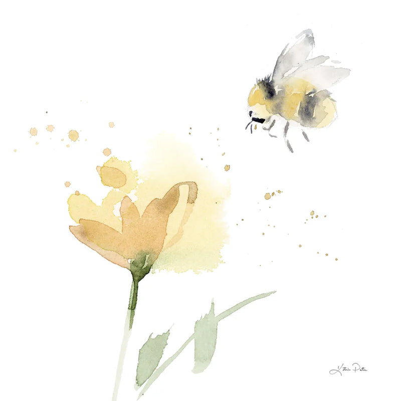 Sunflower Meadow V by Katrina Pete. SKU 72084a. Archival Giclee Fine art print for wall decor.