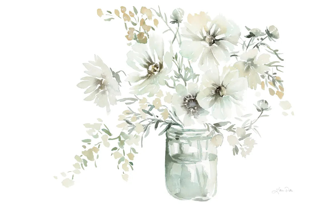 Sunrise Bouquet by Katrina Pete. SKU 67128i. Archival Giclee Fine art print for wall decor.