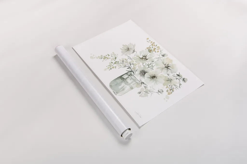 Sunrise Bouquet by Katrina Pete. shown as a rolled paper print. Available as archival giclee rolled canvas, fine art paper, or poster print. SKU 67128i.