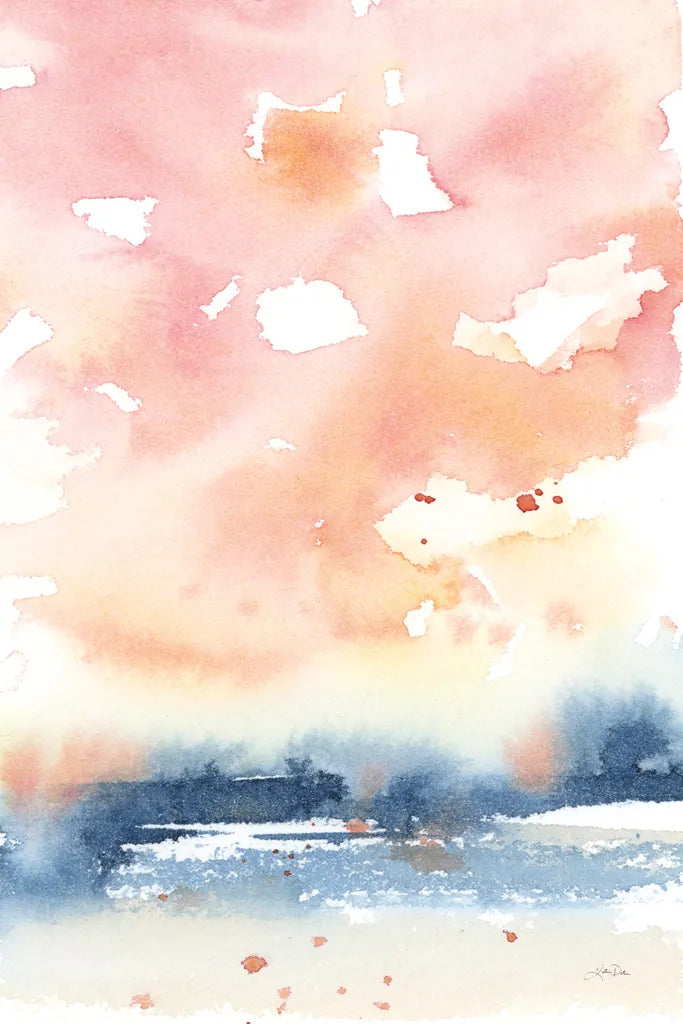 Sunrise Seascape II by Katrina Pete. SKU 65953h. Archival Giclee Fine art print for wall decor.