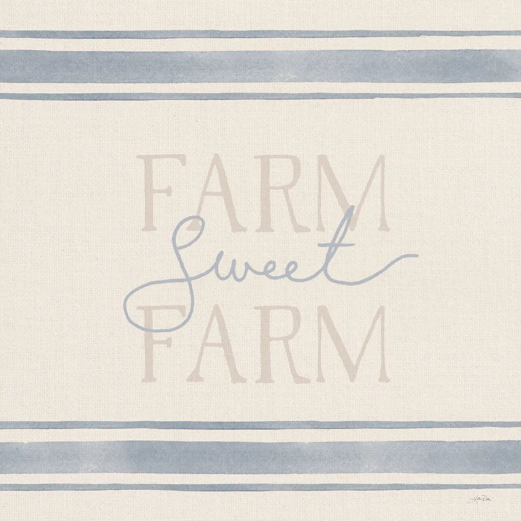 Sweet Farm I by Katrina Pete. SKU 87297a. Archival Giclee Fine art print for wall decor.