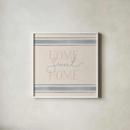 Sweet Farm II by Katrina Pete. Shown in a crisp white glass frame for a clean and minimalist style. Available as an archival giclee rolled canvas, fine art paper, or poster print. SKU 87298a.