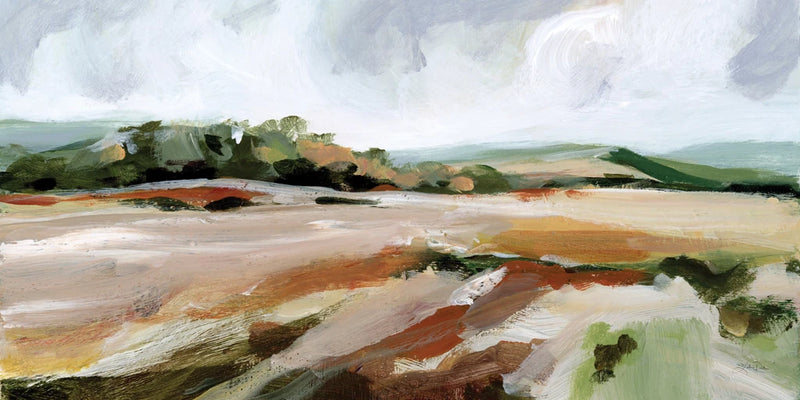 Taupe Toned Landscape by Katrina Pete