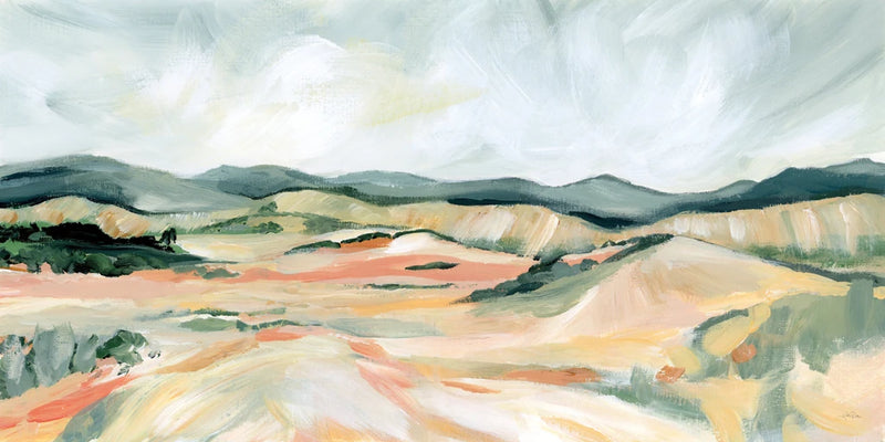 Vermillion Landscape III by Katrina Pete
