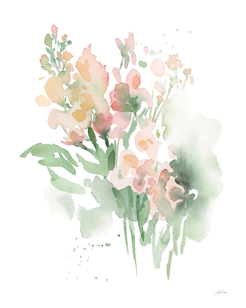 Vibrant Blooms I by Katrina Pete