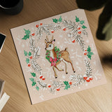 Vintage Christmas II by Katrina Pete. Shown as a detailed flat fine art print, highlighting archival giclee quality. Available as an archival giclee rolled canvas, fine art paper, or poster print. SKU 101674a.