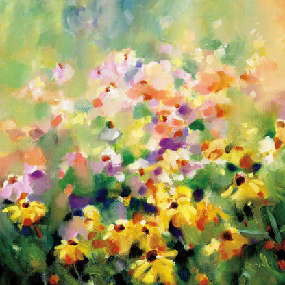 Wild Meadow by Katrina Pete. SKU 98849a. Archival Giclee Fine art print for wall decor.