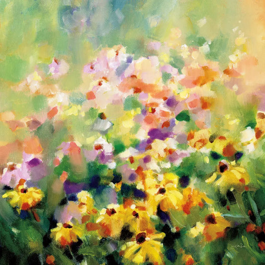 Wild Meadow by Katrina Pete. SKU 98849a. Archival Giclee Fine art print for wall decor.