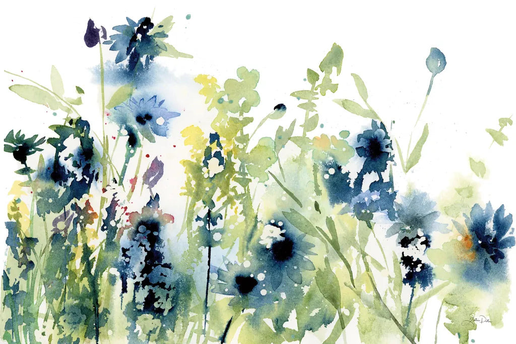 Wild Meadow Flowers by Katrina Pete. SKU 71424i. Archival Giclee Fine art print for wall decor.