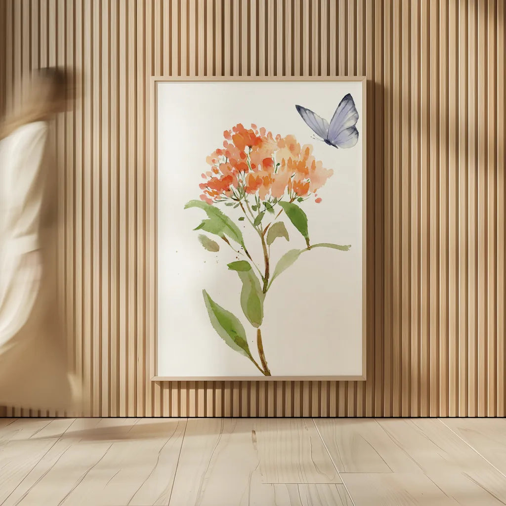 Wild for Wildflowers II by Katrina Pete. shown as over sized large wall art. Available as an archival giclee rolled canvas, fine art paper, or poster print. SKU 82751h.