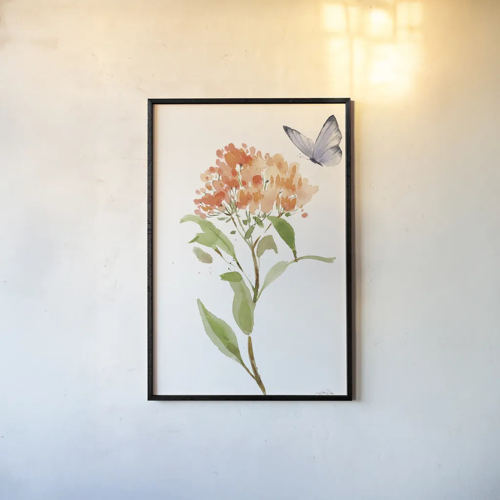 Wild for Wildflowers II by Katrina Pete. shown as a paper print in a black flame. Available as a archival giclee rolled canvas, fine art paper, or poster print. SKU 82751h.