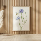 Wild for Wildflowers III by Katrina Pete. shown as over sized large wall art. Available as an archival giclee rolled canvas, fine art paper, or poster print. SKU 82752h.