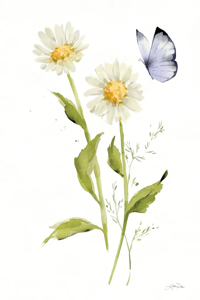 Wild for Wildflowers IV by Katrina Pete. SKU 82753h. Archival Giclee Fine art print for wall decor.