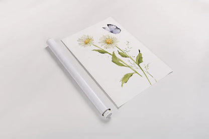 Wild for Wildflowers IV by Katrina Pete. shown as a rolled paper print. Available as archival giclee rolled canvas, fine art paper, or poster print. SKU 82753h.