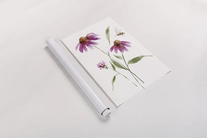 Wild for Wildflowers V by Katrina Pete. shown as a rolled paper print. Available as archival giclee rolled canvas, fine art paper, or poster print. SKU 82754h.