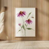 Wild for Wildflowers V by Katrina Pete. shown as over sized large wall art. Available as an archival giclee rolled canvas, fine art paper, or poster print. SKU 82754h.
