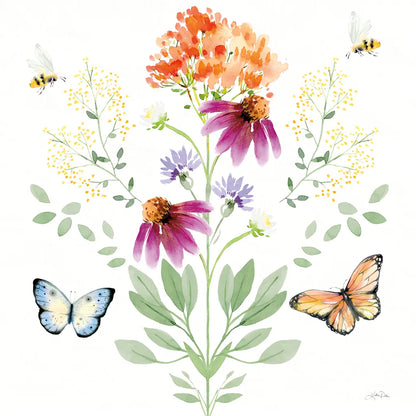 Wild for Wildflowers VIII by Katrina Pete. SKU 82757a. Archival Giclee Fine art print for wall decor.