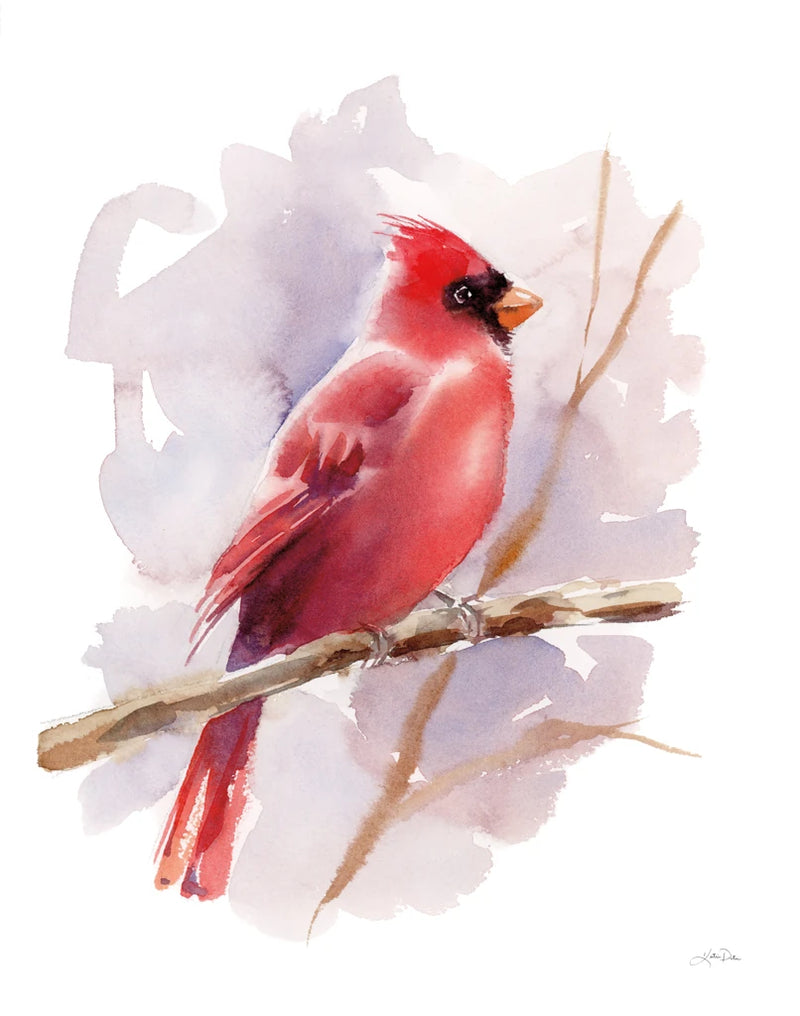 Winter Cardinal by Katrina Pete