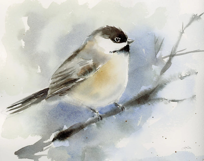 Winter Chickadee by Katrina Pete