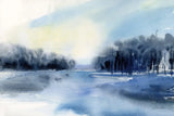 Winter River by Katrina Pete. SKU 67458i. Archival Giclee Fine art print for wall decor.