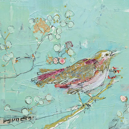 Birds of a Feather v2 by Kellie Day. SKU 28721a. Archival Giclee Fine art print for wall decor.