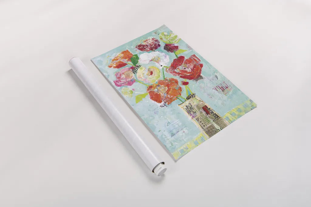 Jersey Queen Crop by Kellie Day. shown as a rolled paper print. Available as archival giclee rolled canvas, fine art paper, or poster print. SKU 35735h.