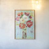 Jersey Queen Crop by Kellie Day. shown as a paper print in a natural frame. Available as a archival giclee rolled canvas, fine art paper, or poster print. SKU 35735h.