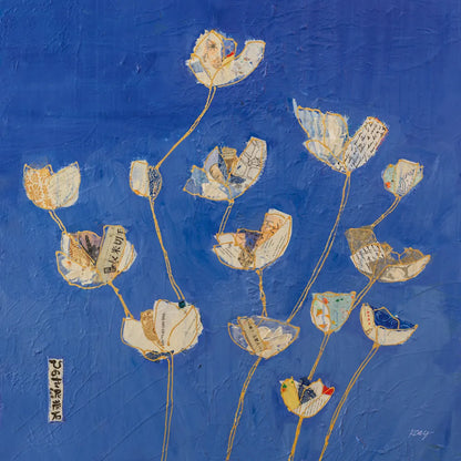 Kims Tulips Crop by Kellie Day. SKU 72828a. Archival Giclee Fine art print for wall decor.