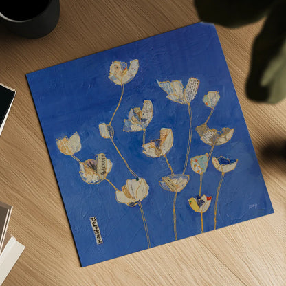 Kims Tulips Crop by Kellie Day. Shown as a detailed flat fine art print, highlighting archival giclee quality. Available as an archival giclee rolled canvas, fine art paper, or poster print. SKU 72828a.