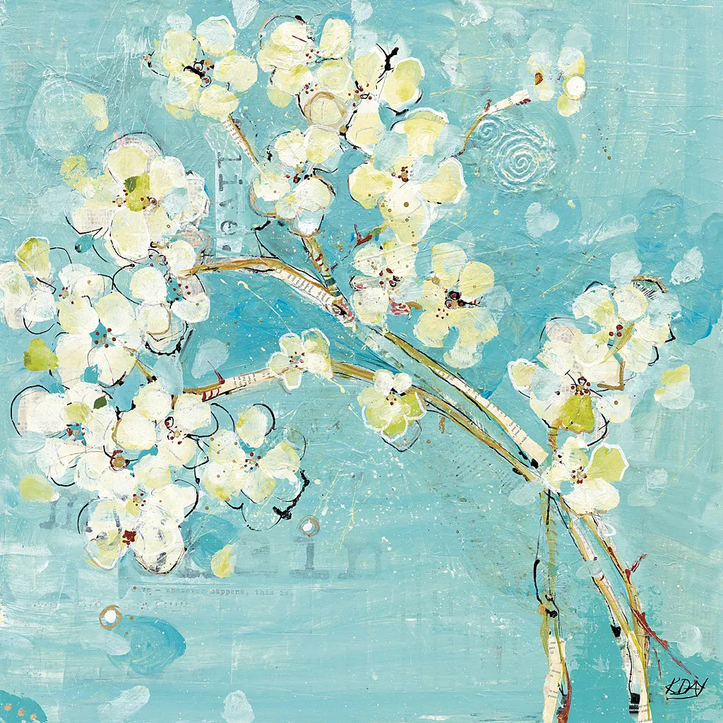 Live Turquoise by Kellie Day. SKU 18241a. Archival Giclee Fine art print for wall decor.